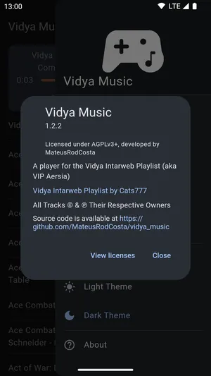 Vidya Music Aersia VIP Player